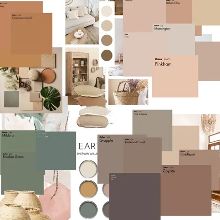Boho Chic Interior Design Mood Board by Skylar Bender on Style Sourcebook