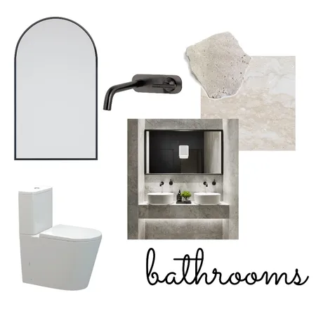 Ray White Epsom bathroom Interior Design Mood Board by phillylyusdesign on Style Sourcebook