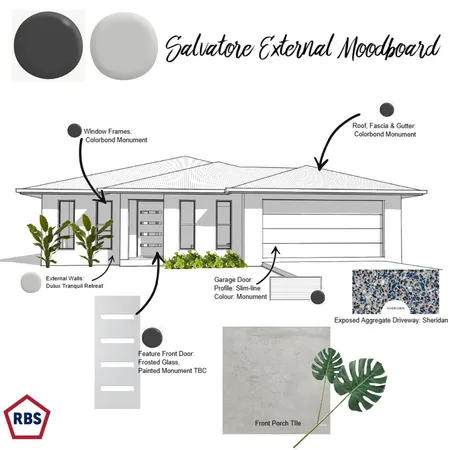 Salvatore External Interior Design Mood Board by stephansell on Style Sourcebook