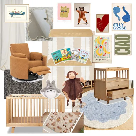 Baby Room Interior Design Mood Board by SamanthaMoody on Style Sourcebook