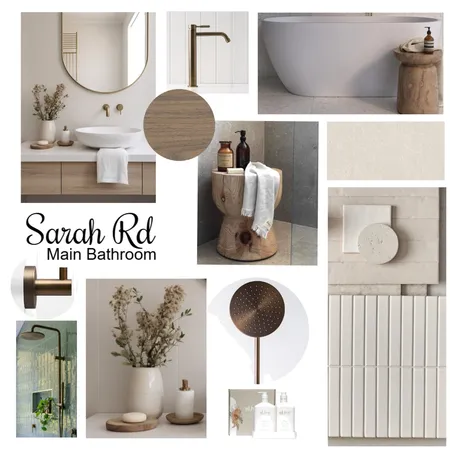 Sarah Rd Matcham bathroom Interior Design Mood Board by sheree@voguekitchens.com.au on Style Sourcebook
