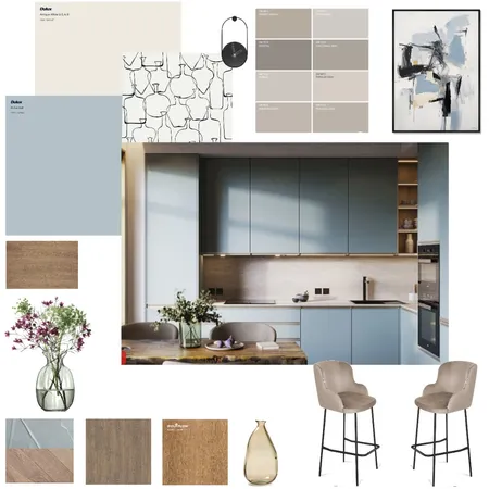 " Нейтральные сны" Кухня Interior Design Mood Board by lightpoint33@gmail.com on Style Sourcebook