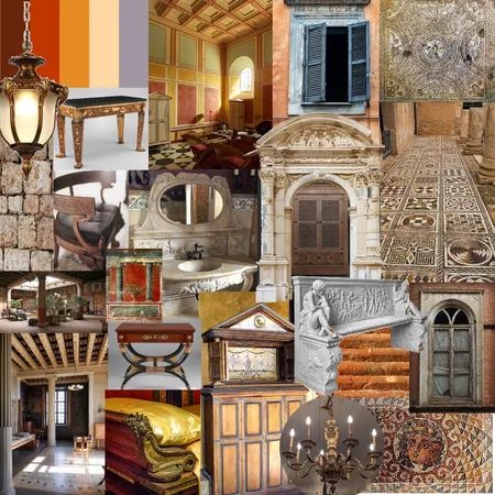 Ancient Rome Interior Design Mood Board by eadiemaywhite on Style Sourcebook