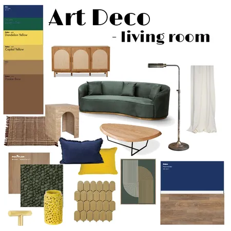 Art Deco living room Interior Design Mood Board by Tori.Bland8 on Style Sourcebook