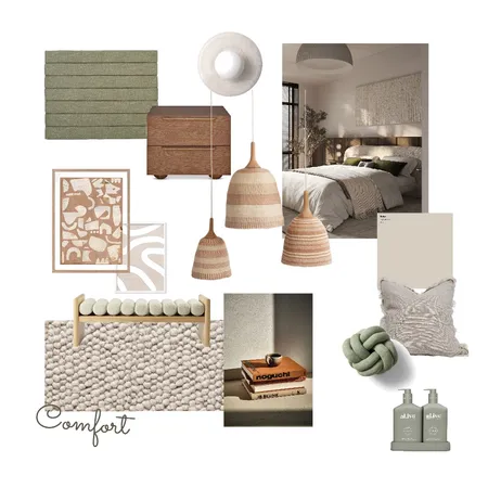 Guest Bedroom Interior Design Mood Board by LaLiLou Design on Style Sourcebook