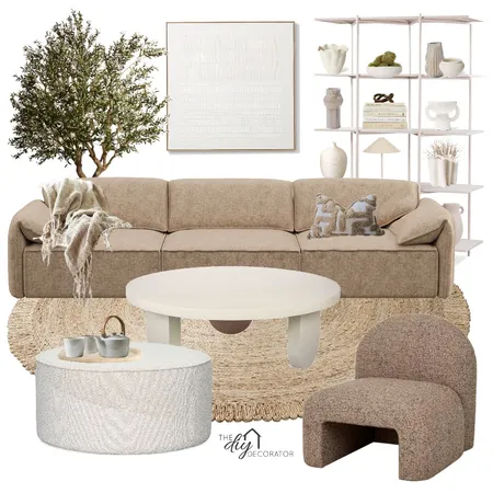 Neutrals Interior Design Mood Board by Thediydecorator on Style Sourcebook
