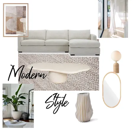 Modern Style Interior Design Mood Board by evaggeliakidoni@gmail.com on Style Sourcebook