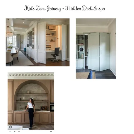 Kids Zone Kitchen Wall Joinery Interior Design Mood Board by Space Style Melbourne on Style Sourcebook