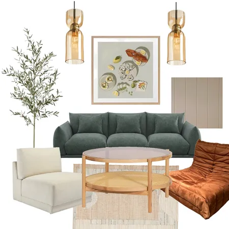 Living Room Interior Design Mood Board by Nampim Macdonald on Style Sourcebook
