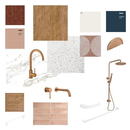 The Strawberry House Kitchen, Laundry and Bathroom Interior Design Mood Board by Design Mix on Style Sourcebook