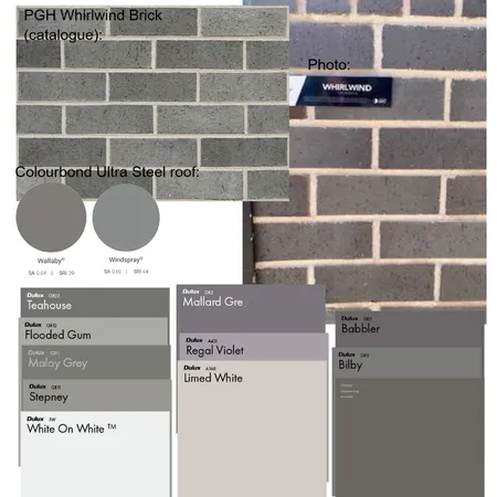 whirlwind brick with paint colours Interior Design Mood Board by clio.prees@education.nsw.gov.au on Style Sourcebook