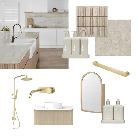 Josh Nixon - Kitchen and Bathroom Interior Design Mood Board by Simplestyling on Style Sourcebook