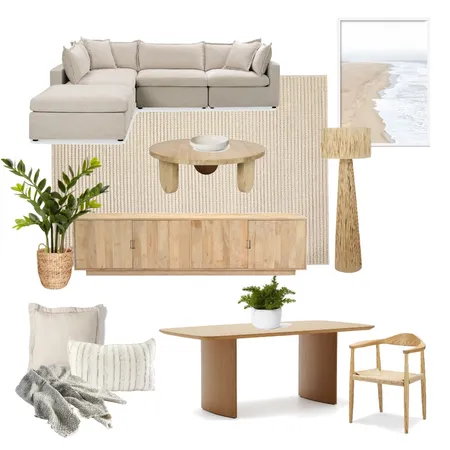 Luke Halloran - Living and Dining Interior Design Mood Board by Simplestyling on Style Sourcebook