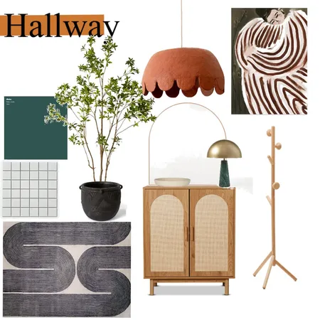 ΜΕΘ.Μ.Δ-ΕΡΓ.1- Hallway Interior Design Mood Board by zoekostop on Style Sourcebook