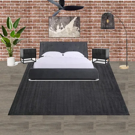 modern industrial bed room Interior Design Mood Board by shels20@s.padua.vic.edu.au on Style Sourcebook