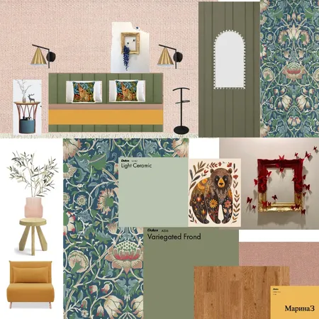 Моррис1 Interior Design Mood Board by marinazb.design@gmail.com on Style Sourcebook