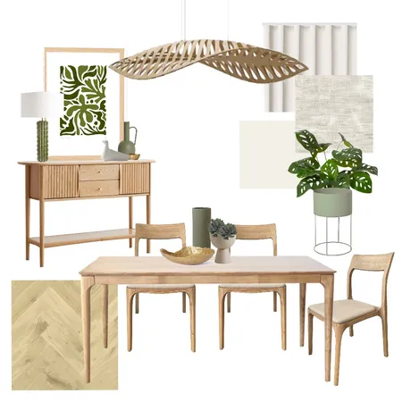 Grain and Green Interior Design Mood Board by Room with a View on Style Sourcebook