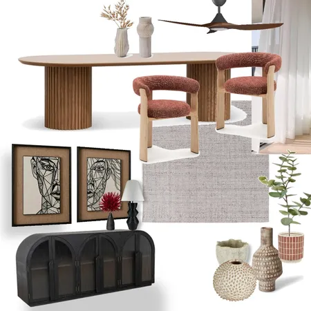 Dining Area Revision Interior Design Mood Board by michxvalerio on Style Sourcebook