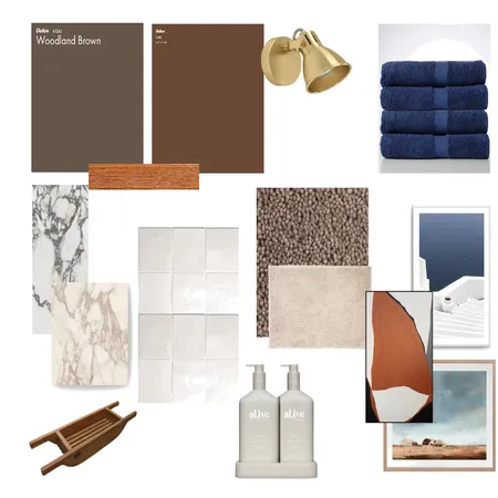 Ensuite Interior Design Mood Board by hazelrhiannon on Style Sourcebook