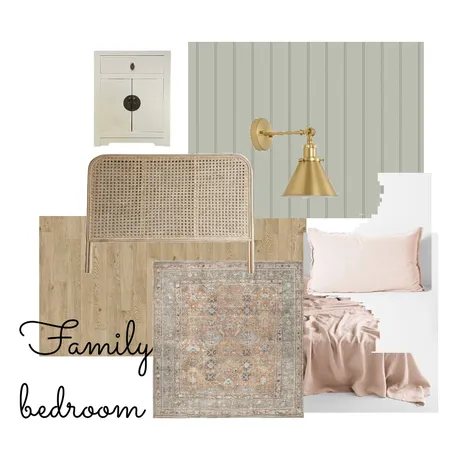 Family bedroom Interior Design Mood Board by Suellen on Style Sourcebook