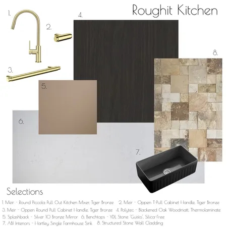 Roughit Kitchen Interior Design Mood Board by Michelle HE on Style Sourcebook