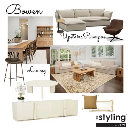 Living/rumpus Interior Design Mood Board by The Styling Crew on Style Sourcebook