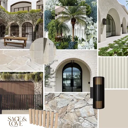 Facade for Solara Interior Design Mood Board by Sage & Cove Interiors on Style Sourcebook