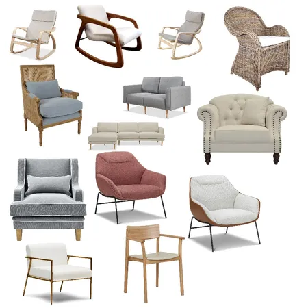 Chairs Interior Design Mood Board by simboko on Style Sourcebook