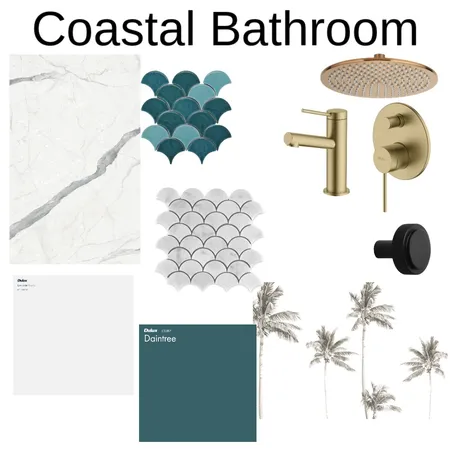 Coastal bathroom Interior Design Mood Board by gracef on Style Sourcebook