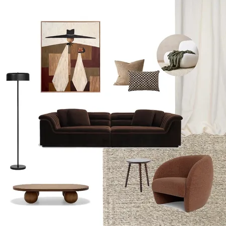 Moody Interior Design Mood Board by Muse Interiors on Style Sourcebook