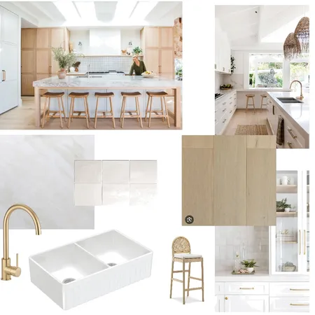 Coastal kitchen Interior Design Mood Board by Merindamoses on Style Sourcebook