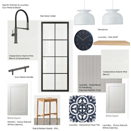 EML Kitchen Option 2 Interior Design Mood Board by Boutique Yellow Interior Decoration & Design on Style Sourcebook