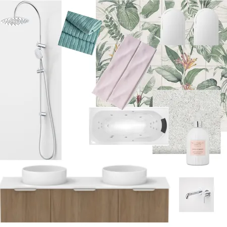 Bathroom Interior Design Mood Board by skyellie@hotmail.com on Style Sourcebook