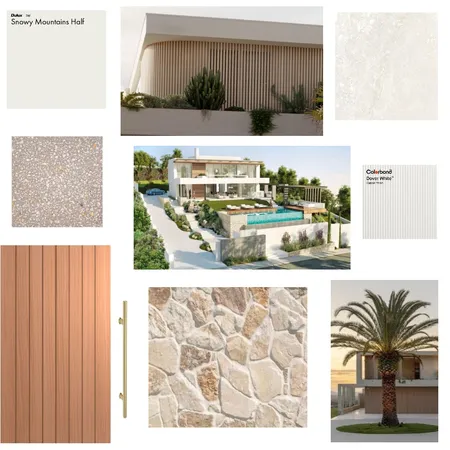 Water Street Modern Coastal Exterior Interior Design Mood Board by Leabas on Style Sourcebook