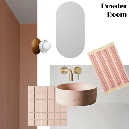 Billabong Powder Room Interior Design Mood Board by Holm & Wood. on Style Sourcebook
