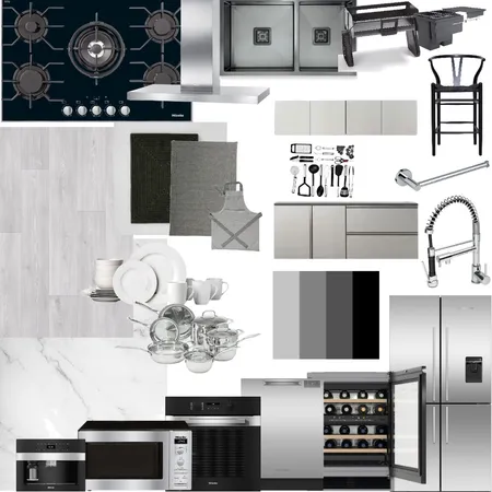 Mood Board cocina Fanny Villalba Interior Design Mood Board by Fanny Villalba on Style Sourcebook
