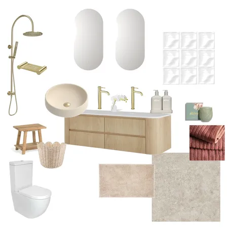 Neutral costal bathroom Interior Design Mood Board by Amelia.May on Style Sourcebook