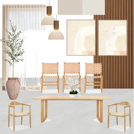 Sala de Jantar Pat & Junior Interior Design Mood Board by Ana Soares on Style Sourcebook