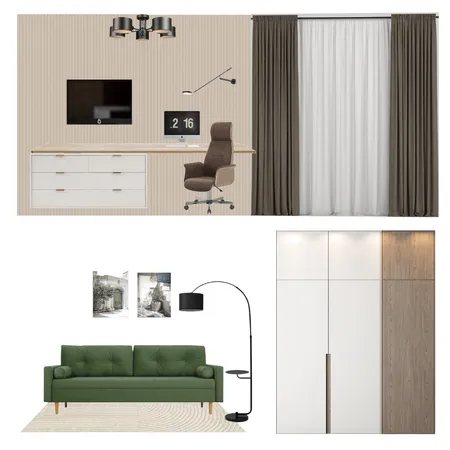 Минусинск, кабинет1 Interior Design Mood Board by Nadezda25 on Style Sourcebook