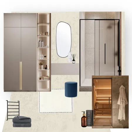 душевая Interior Design Mood Board by Daria15 on Style Sourcebook
