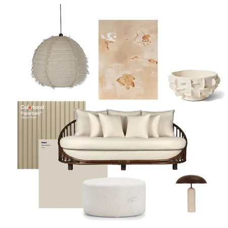 Modern Living Room Interior Design Mood Board by DOWN THE LANE by Tina Harris on Style Sourcebook