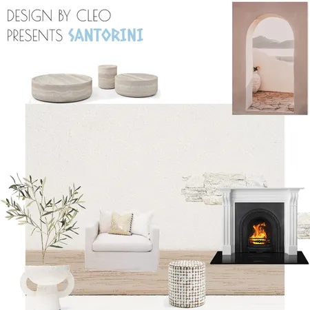SANTORINI Interior Design Mood Board by Design By Cleo Interiors on Style Sourcebook