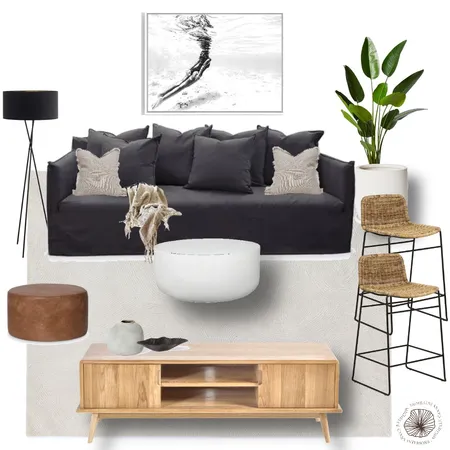 Daft Mood Board - Modern Coastal Interior Design Mood Board by Michelle Canny Interiors on Style Sourcebook