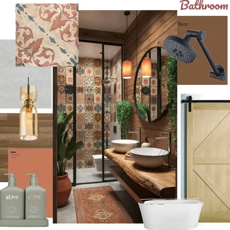 Bathroom Interior Design Mood Board by chriStinagkiNΟυ on Style Sourcebook