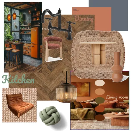 Kitchen - Living room Interior Design Mood Board by chriStinagkiNΟυ on Style Sourcebook