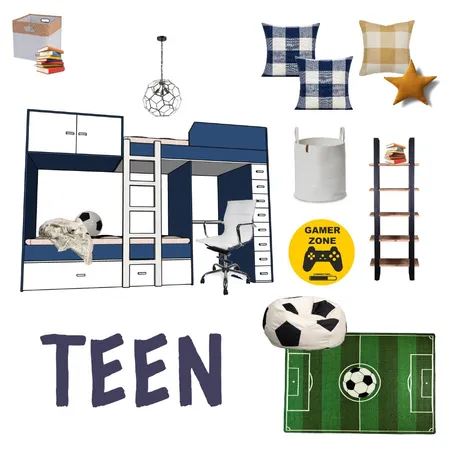 Teen cucheta Interior Design Mood Board by Little Artichoke on Style Sourcebook