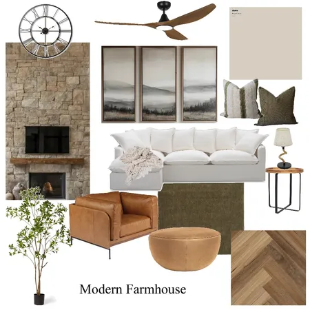 Modern Farmhouse Interior Design Mood Board by Kacey.simpson@icloud.com on Style Sourcebook