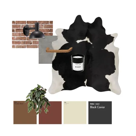 MODERN INDUSTRIAL STYLE BEDROOM (Colour & Fabric) Interior Design Mood Board by courtneyhunter on Style Sourcebook