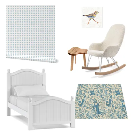 Gender Neutral Nursery Interior Design Mood Board by melissa@buuestudio.com on Style Sourcebook