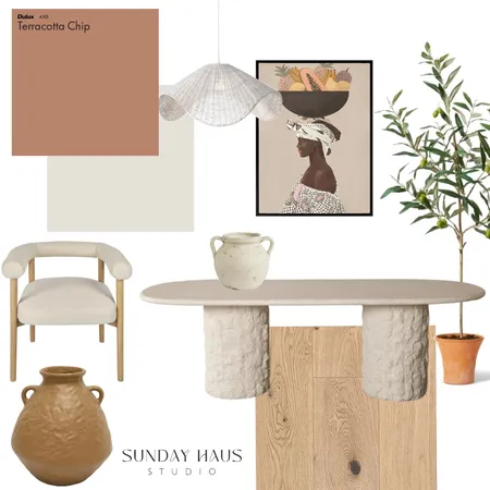 Soft neutral dining Interior Design Mood Board by Sunday Haus Studio on Style Sourcebook